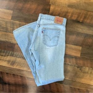 Retro Levi's 519 Light Blue Women's Jeans
